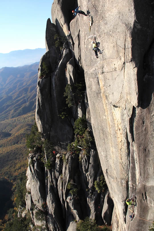 5.14a deapoint on Pitch 3 [Photo] Satoru Hagiwara