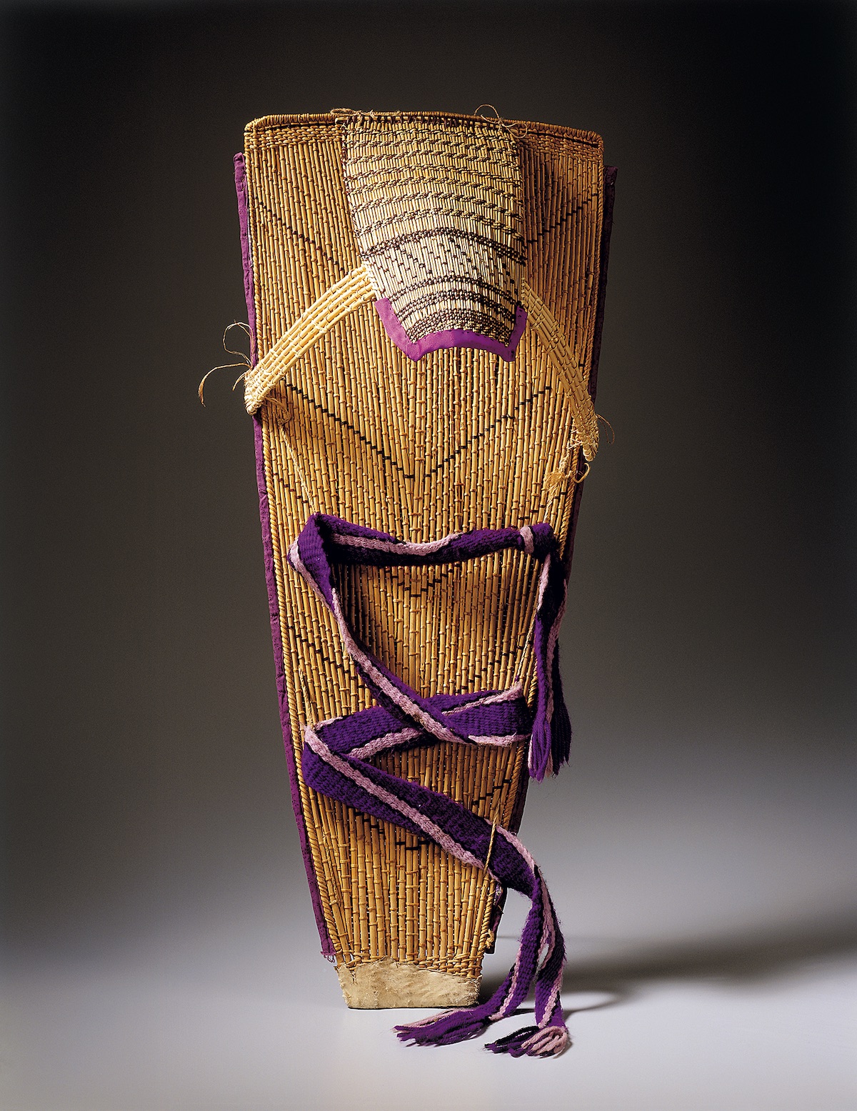 Lonnie's cradleboard. [Photo] Lee Fatherree, Courtesy Deborah Valoma