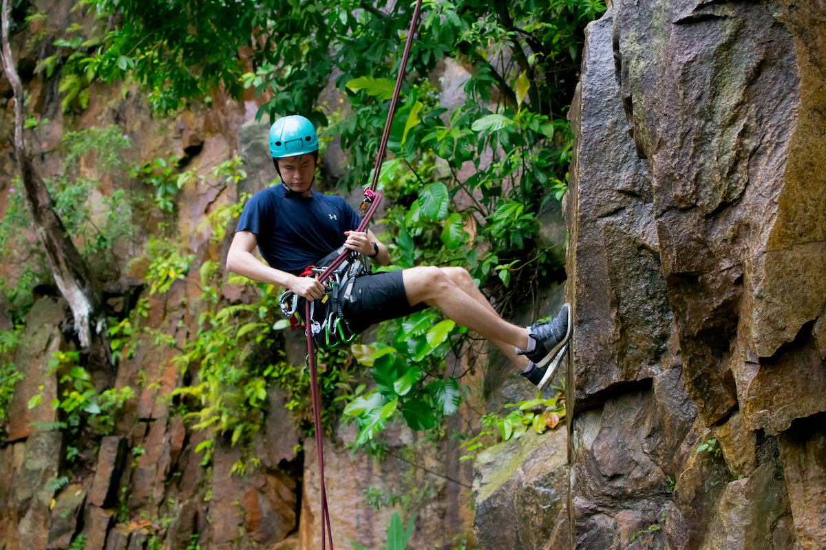 Training technical skills at the Dairy Farm. [Photo] Lim Joel