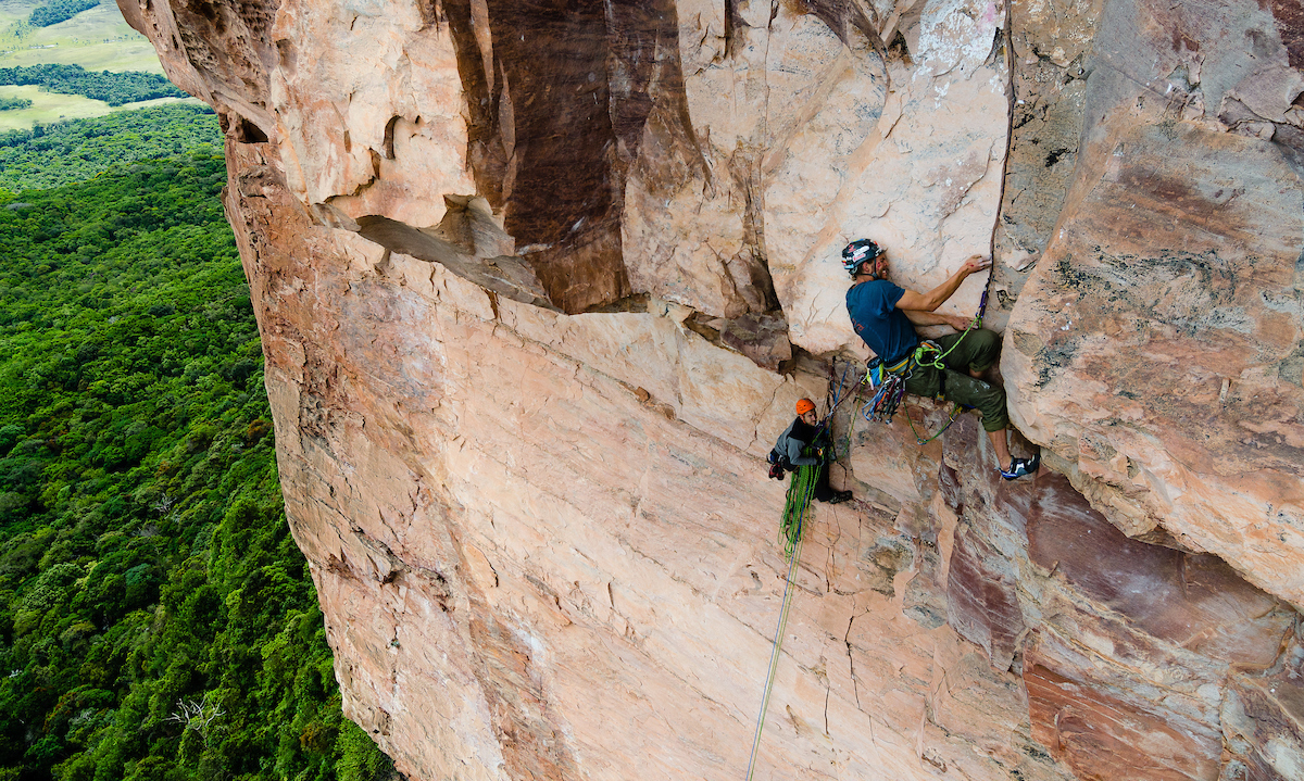 This photo was taken on a trip to Venezuela that was supported by an American Alpine Club Live Your Dream Grant. [Photo] Blake McCord