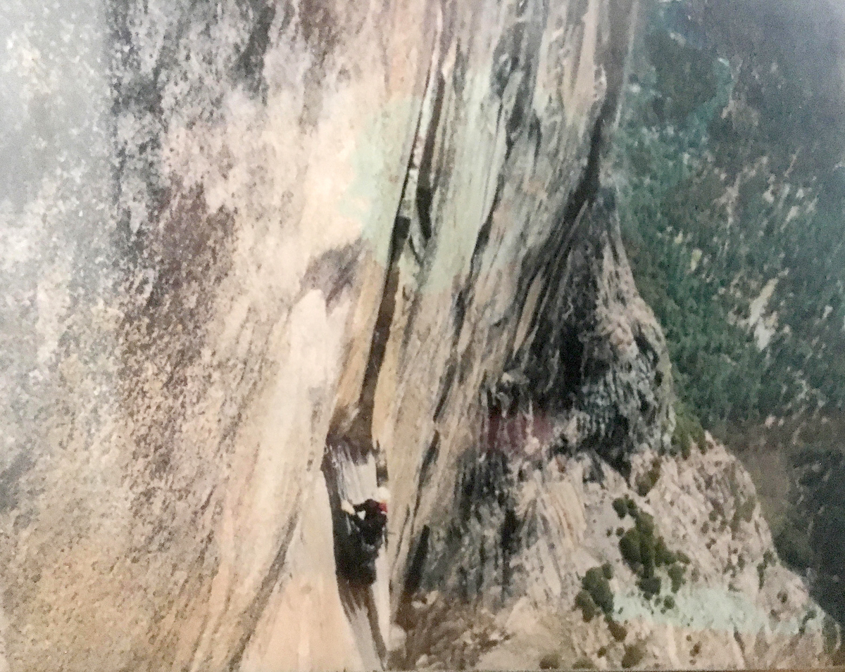 Franz follows Pitch 16 on Tangerine Trip, ca. 2006. [Photo] Todd Preston