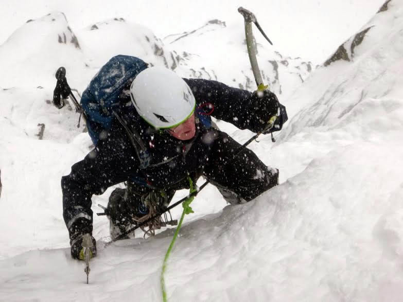The author on Ben Nevis, Grampian Mountains, Scotland. [Photo] David Wilson collection