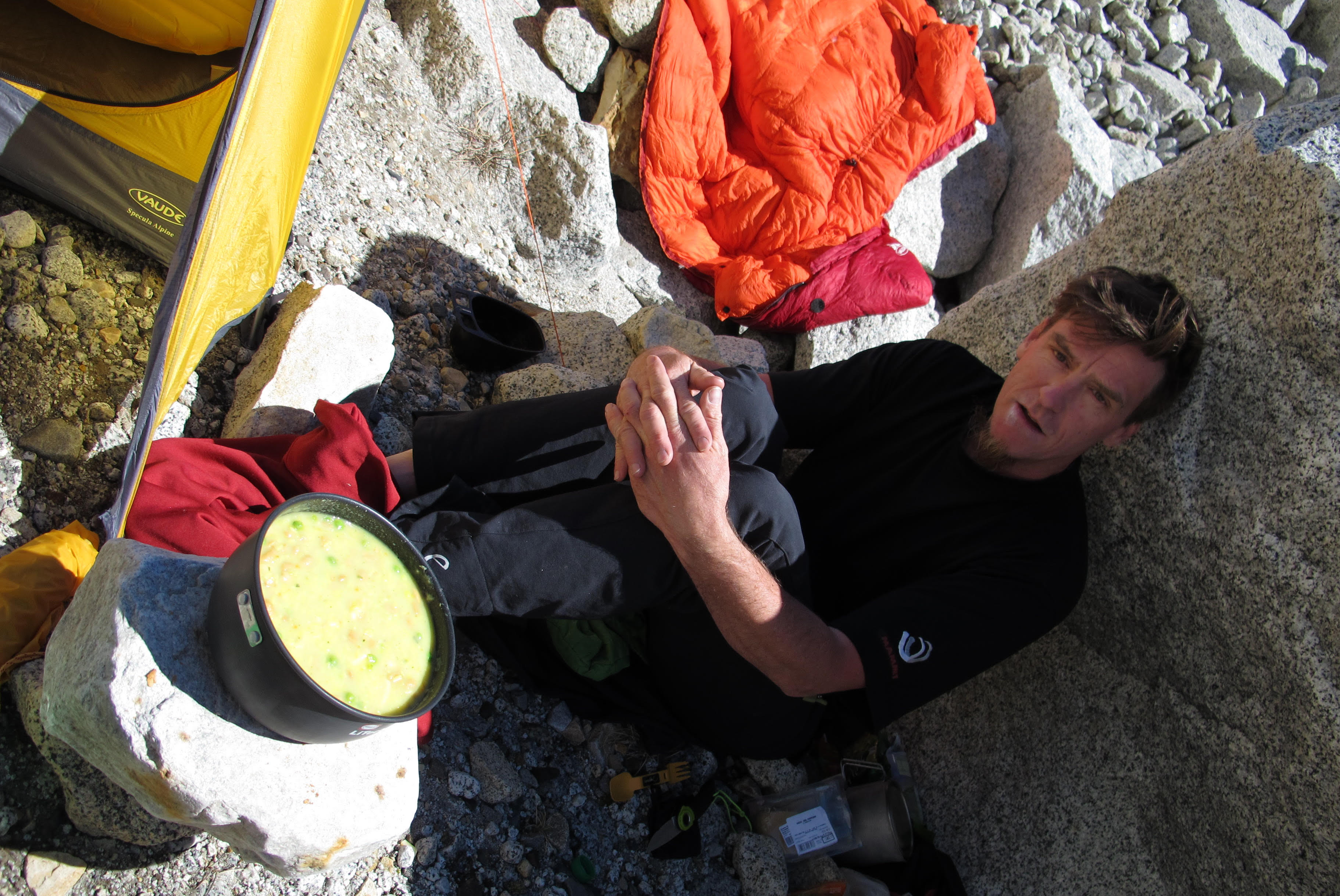 Carsten Von Birckhahn in Patagonia. [Photo] Martin Kroussottsi collection