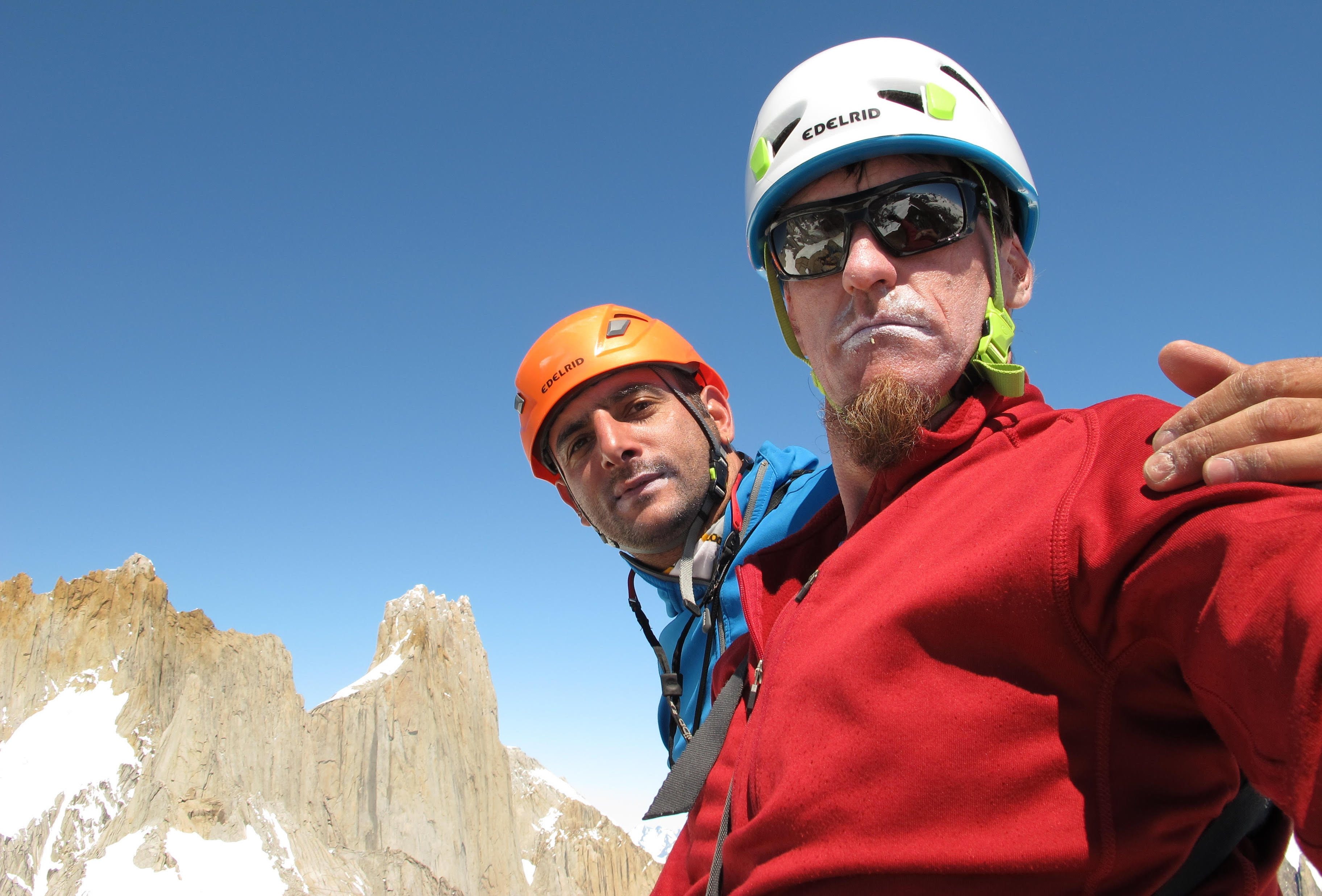 Martin Kroussottsi, left, and Carsten Von Birckhahn. [Photo] Martin Kroussottsi collection