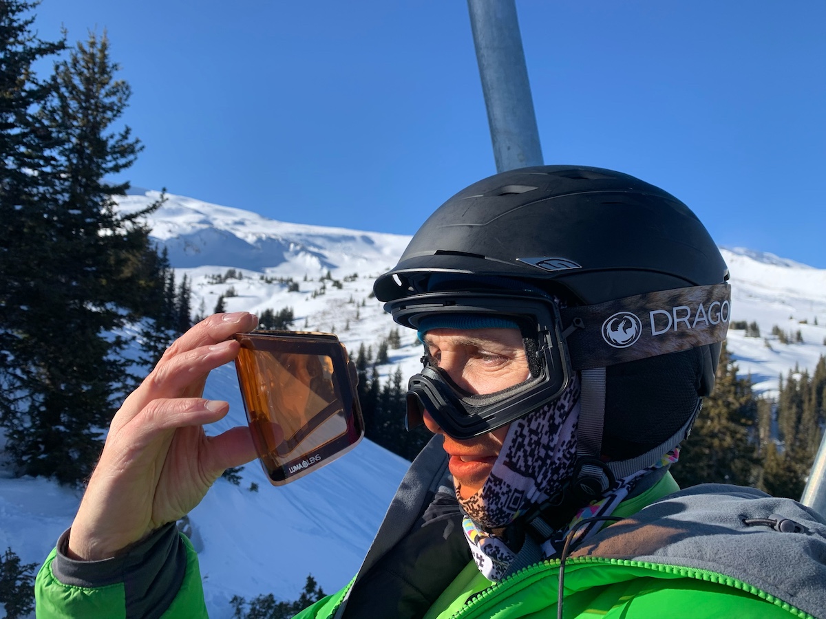 Dragon Alliance PXV2 Goggles: Sun protection for a range of