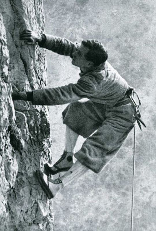 Emilio Comici. [Photo] Courtesy of Rocky Mountain Books
