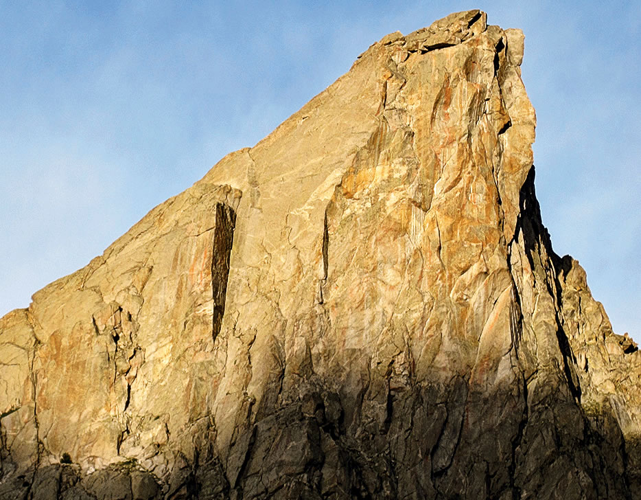 Sundance Pinnacle (11,054'). [Photo] Steph Abegg.