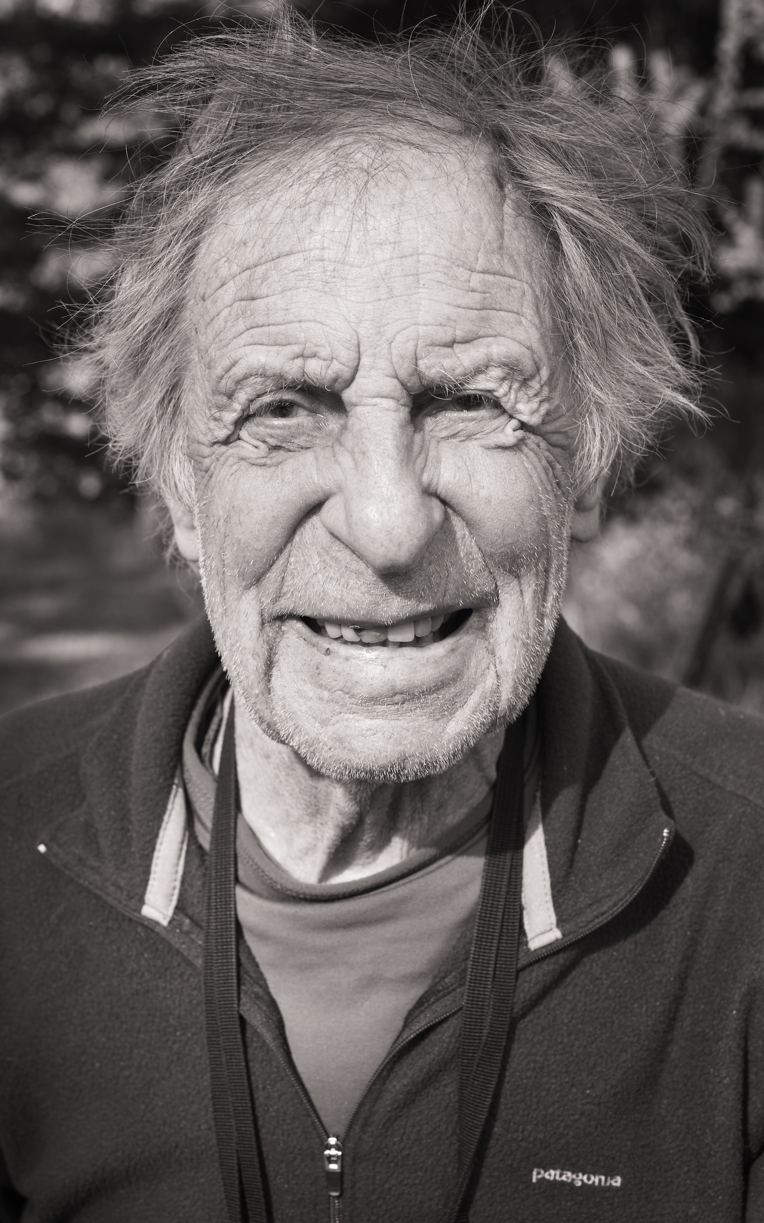 Fred Beckey in 2012. [Photo] Jerry Dodrill
