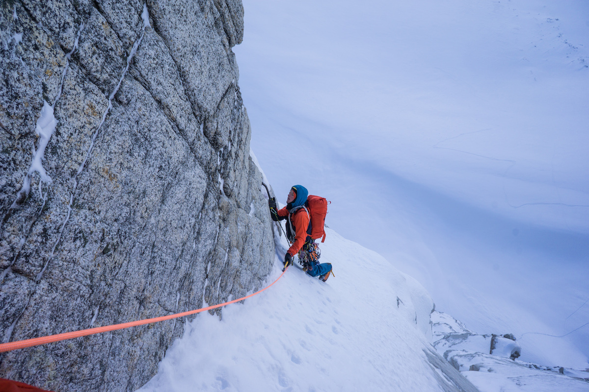 Hawthorn on the north face. [Photo] Tom Livingstone