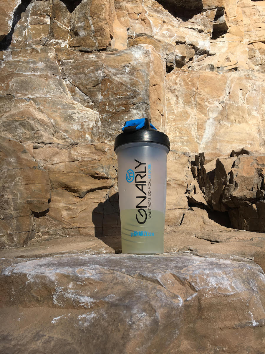 The author felt that he might have been able to extend his endurance during long days of climbing with the Gnarly Nutrition BCAA supplement. [Photo] Derek Franz