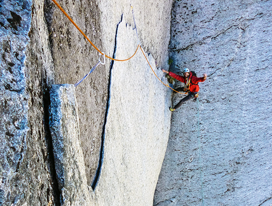 Grant Simmons enjoying the Superman Flake on his new route