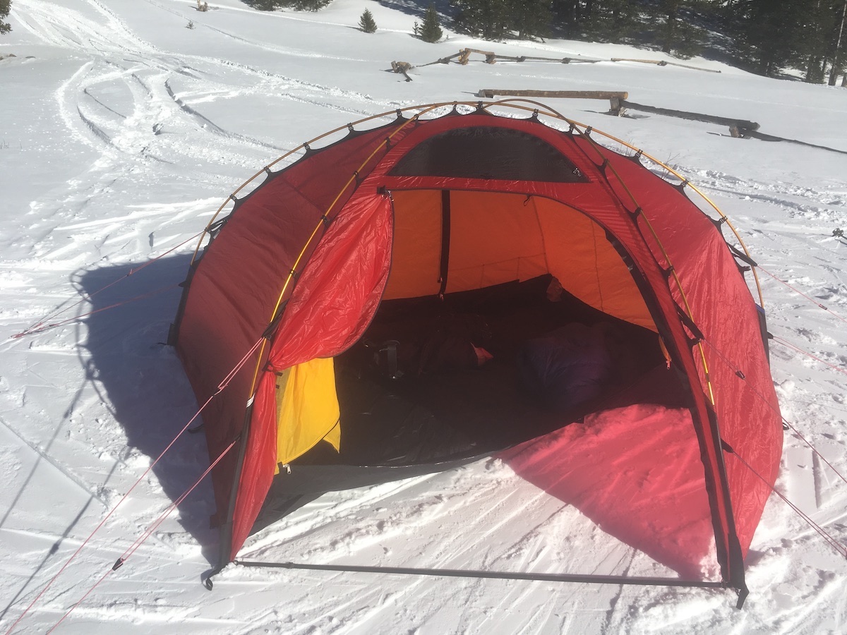 Both vestibules have ample space for cooking, dressing, storage, etc. [Photo] Drew Thayer