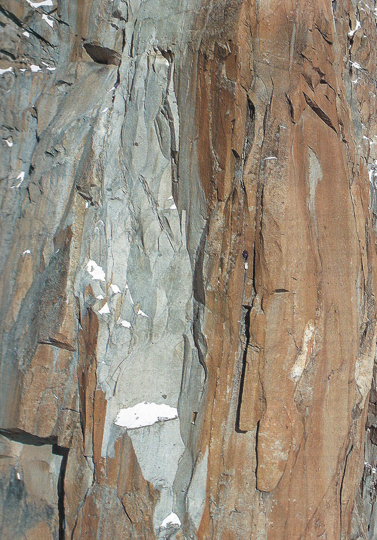 Beauzile on the Aiguille du Dru. [Photo] Courtesy of Philippe Fragnol/Vertical