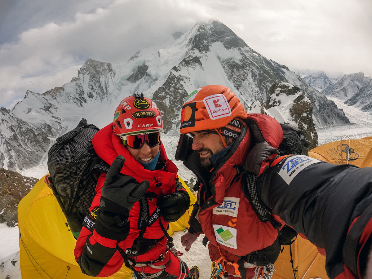 Camp 1 at 6070 meters. [Photo] Alex Gavan
