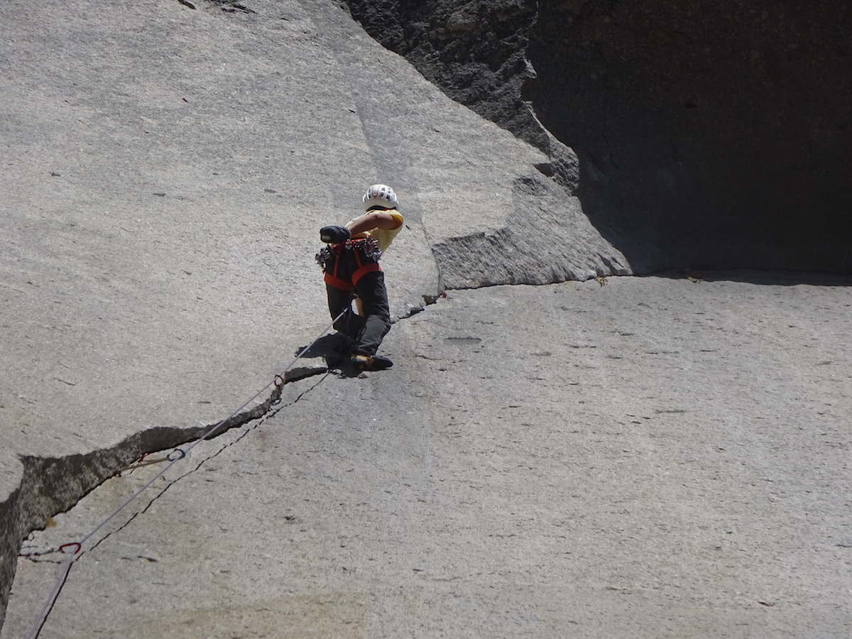 Herson leading the Great Roof. [Photo] Jim Herson