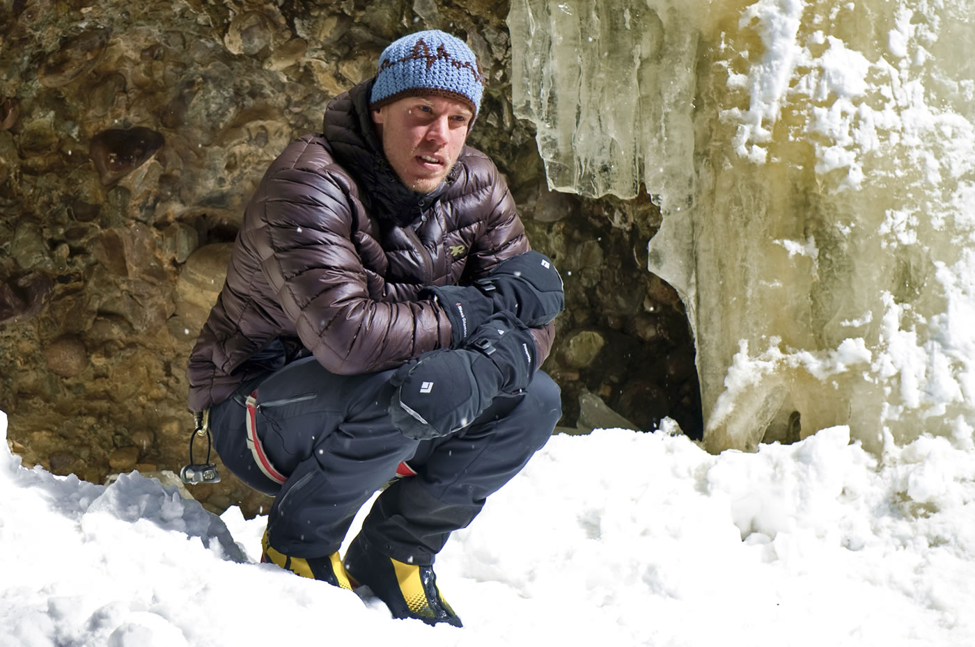Kyle Dempster, Box Canyon, Maple Canyon, Utah. [Photo] Nathan Smith