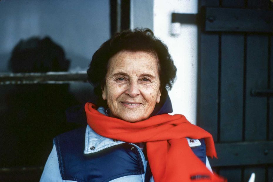 Loulou Boulaz. In the 1930s, Boulaz was “the only woman in the race for the big north faces,” historian Rainer Rettner writes. “She was met with a lot of distrust by men.” [Photo] Sallie Greenwood