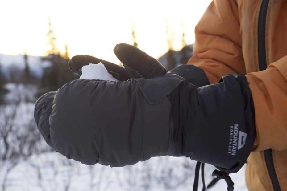The Mountain Equipment Citadel Mitts. [Photo] Clint Helander