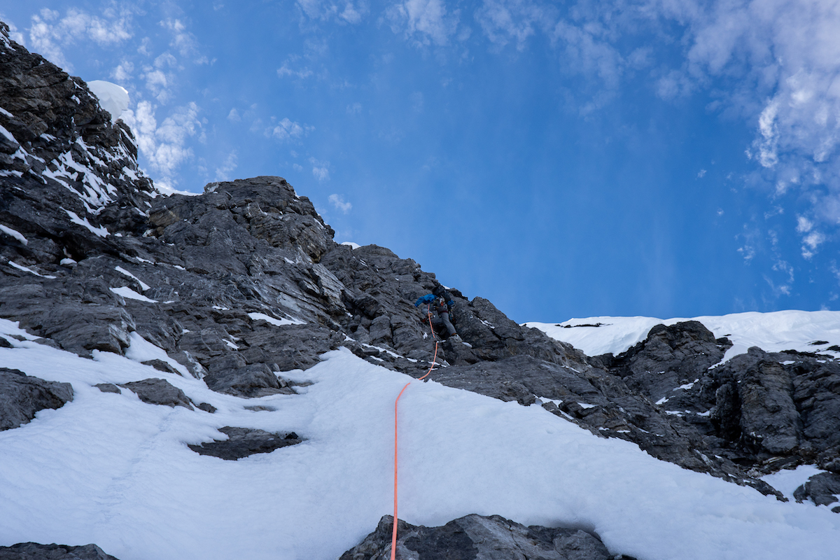 Berg on mixed terrain. [Photo] Quentin Lindfield Roberts