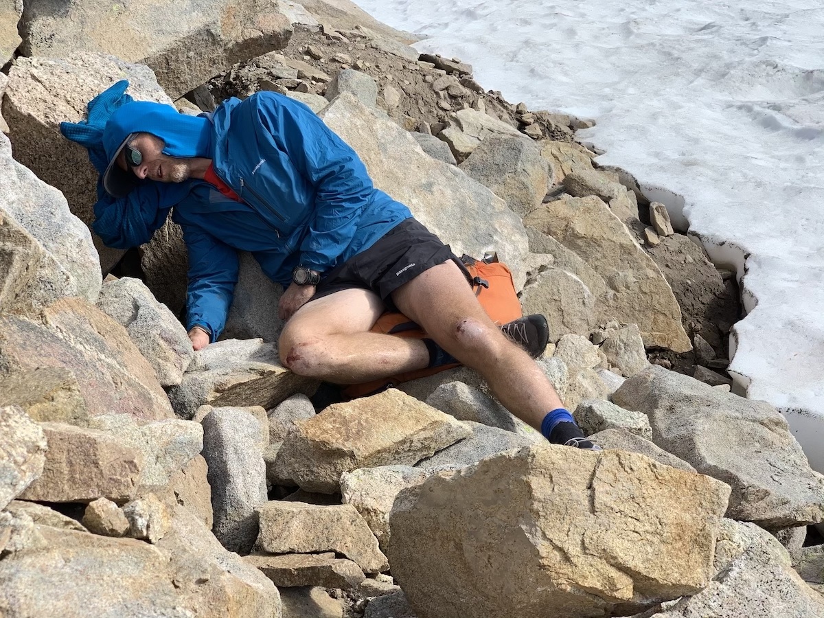 Caldwell takes a rest. Adam Stack posted on Instagram, I've always wondered if Tommy was human. I had to include [this] photo as proof [that] he is. Love you buddy, way to push through the pain. [Photo] Adam Stack