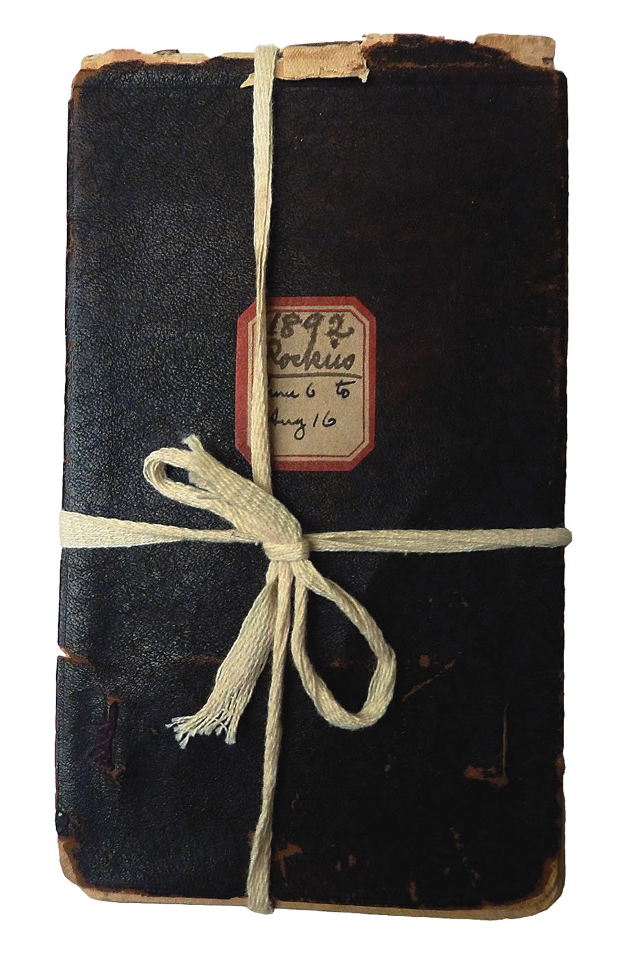 The journal of A.P. Coleman, geologist and early Canadian mountaineer. Over time, he realized the importance of Indigenous knowledge in the Rockies. By 1892, he was writing down useful Cree words and expressions. [Photo] E.J. Pratt Library, University of Toronto
