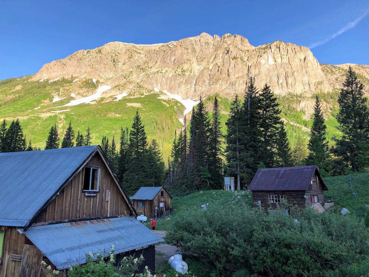 Rocky Mountain Biological Laboratory at sunrise. [Photo] Michelle Dowd