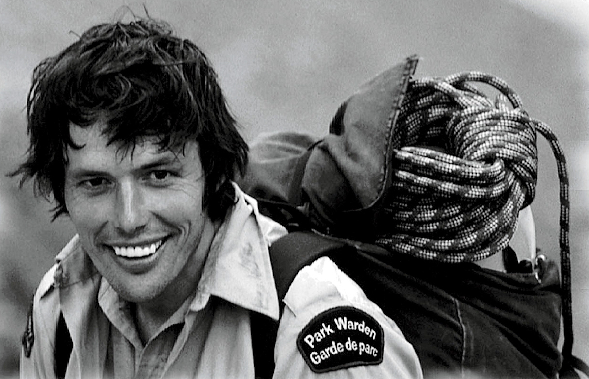 Tim Auger as a young man. [Photo] Gord Irwin