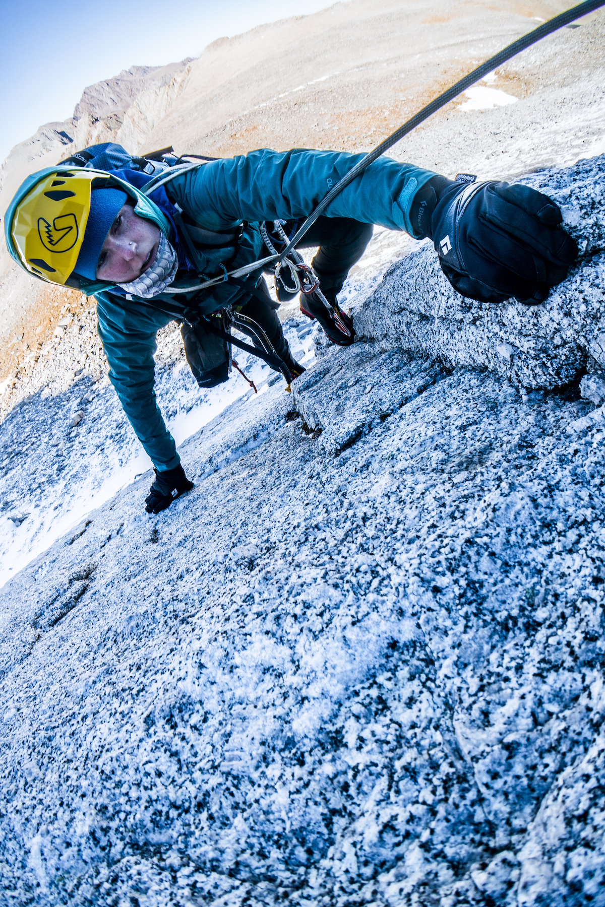 Clark on Mt. Russell. [Photo]Tad McCrea