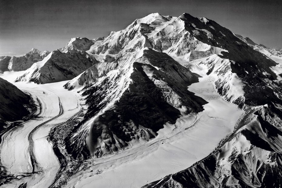 Denali (20,310') in the Alaska Range. [Photo] Bradford Washburn Collection, Museum of Science