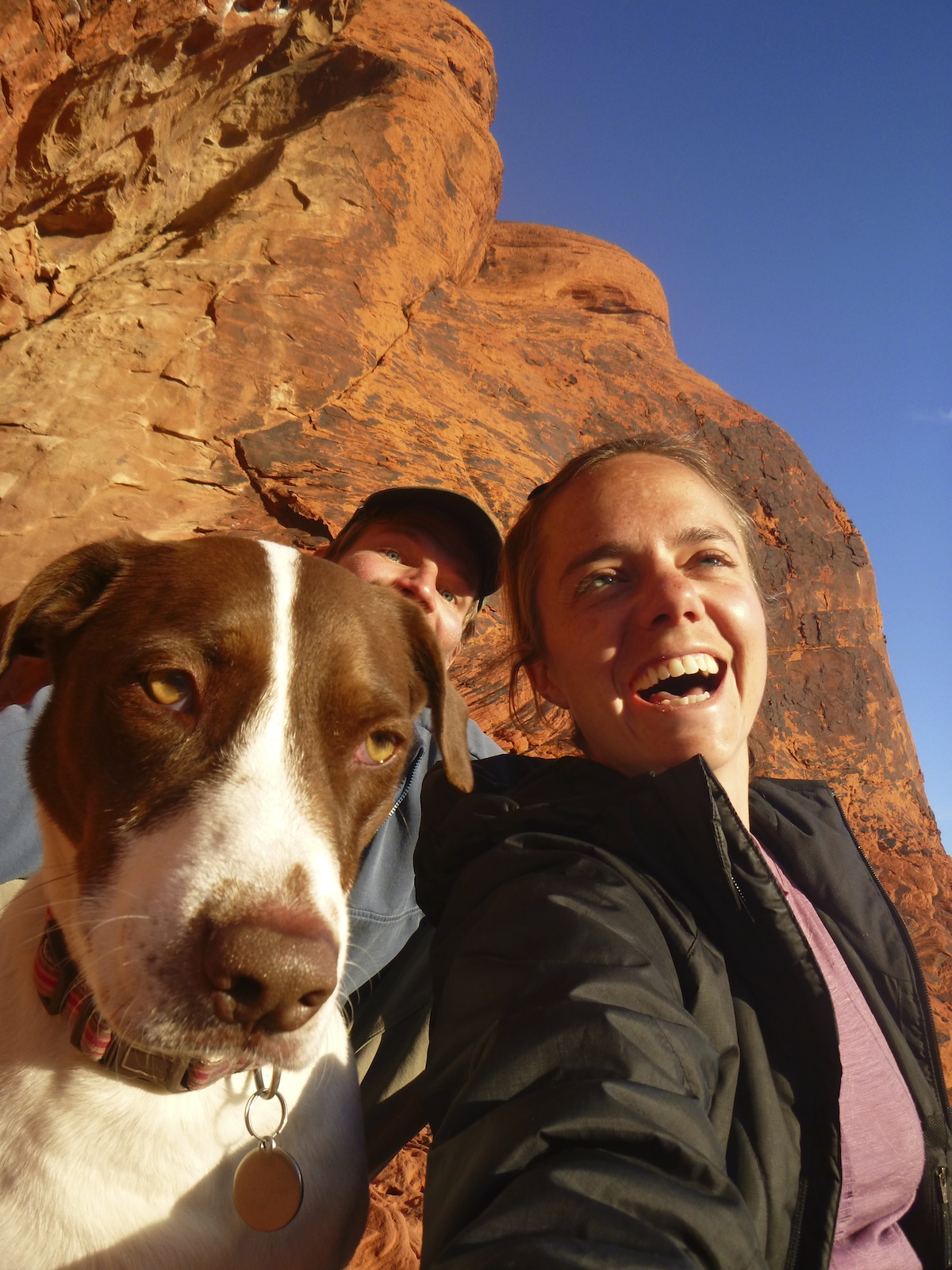 The Franzes in Red Rock Canyon, Nevada. [Photo] Mandi Franz