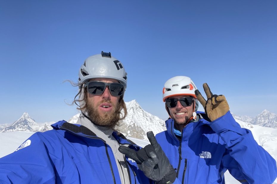 Jackson Marvell, left, and Matt Cornell.[Photo] Jackson Marvell, The North Face