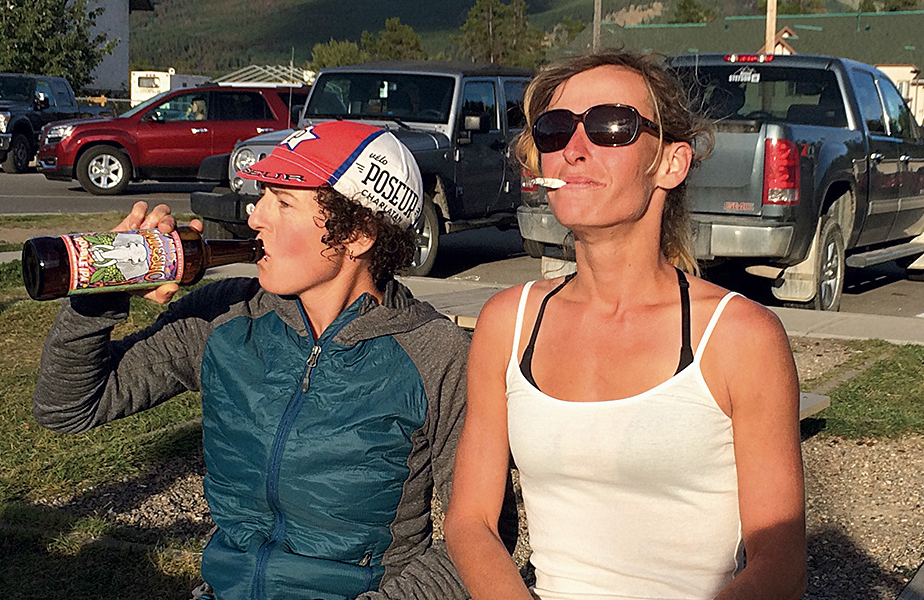 Criscitiello and Smith in Jasper, July 2016. [Photo] Lauren Peritz