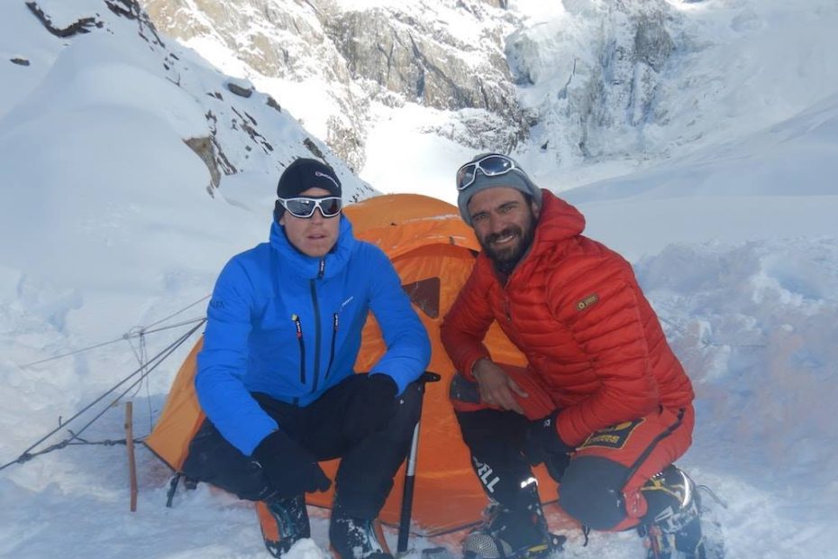Tom Ballard, left, and Daniele Nardi. [Photo] Daniele Nardi's Facebook page