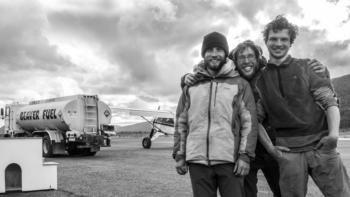 From left to right: Chris Williams, Lang Van Dommelen and Gus Barber. [Photo] Lang Van Dommelen collection