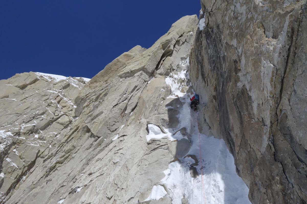 Astorga on the sharp end. [Photo] Anne Gilbert Chase