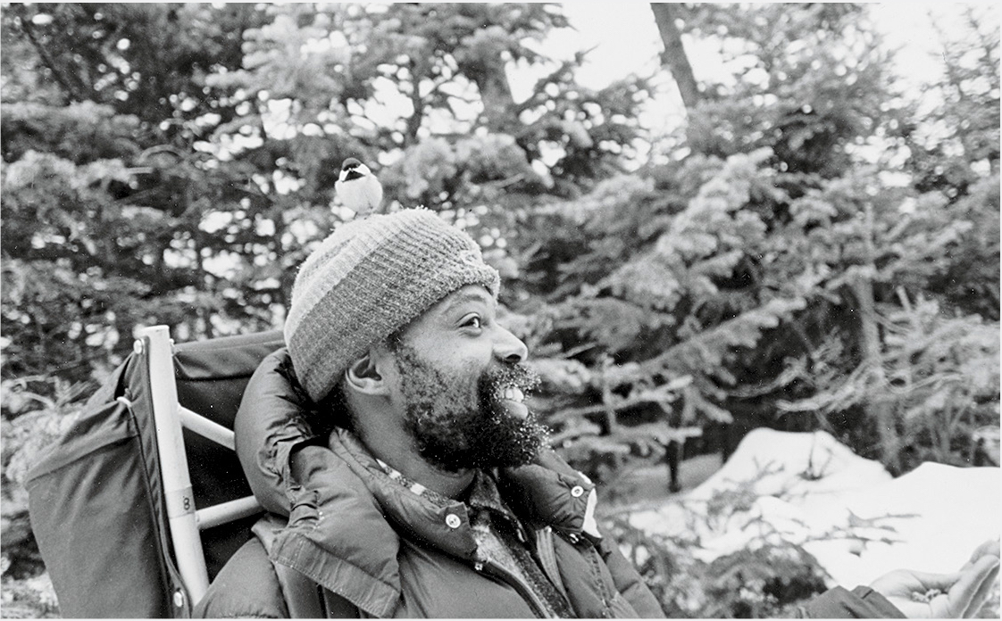 For years, Roberson often hiked Mt. Washington (Agiocochook) on his birthday, December 26, as likely pictured here. [Photo] Courtesy Frank Daugherty