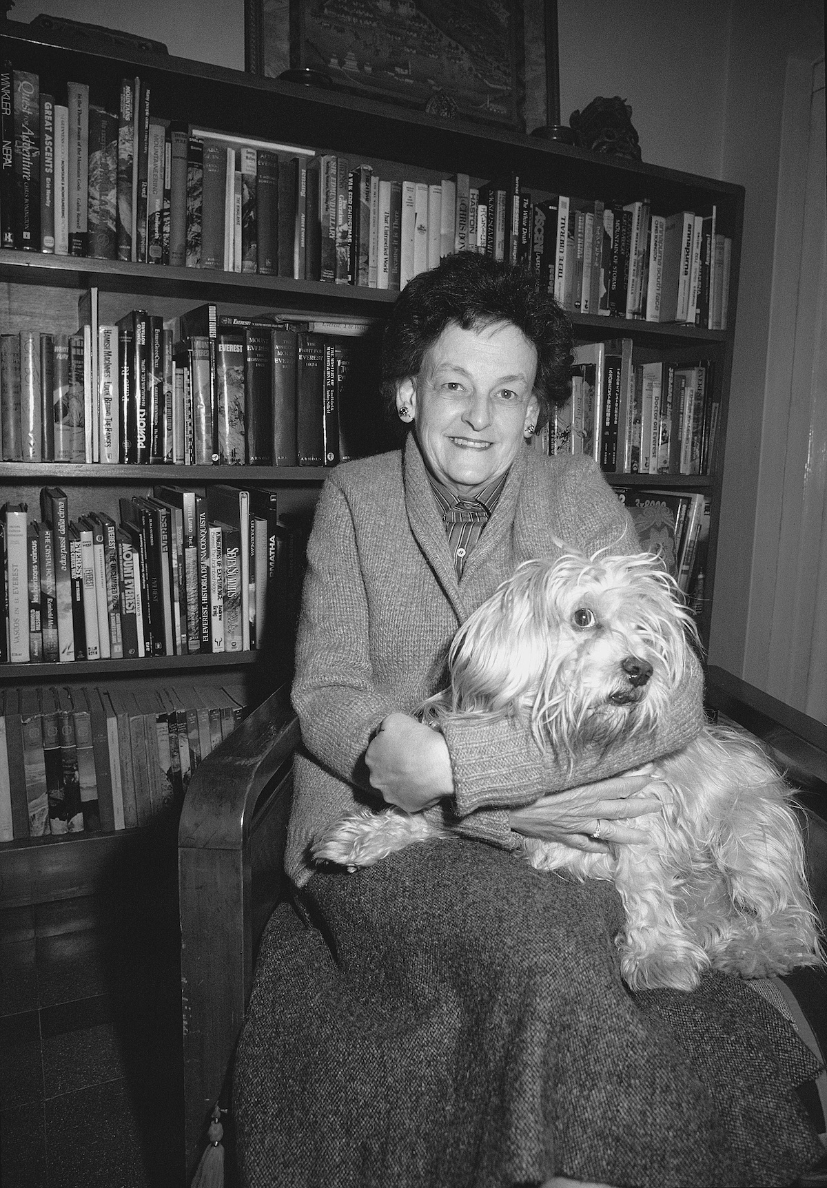 Elizabeth Hawley. [Photo] Courtesy of the Michael and Meg Leonard collection