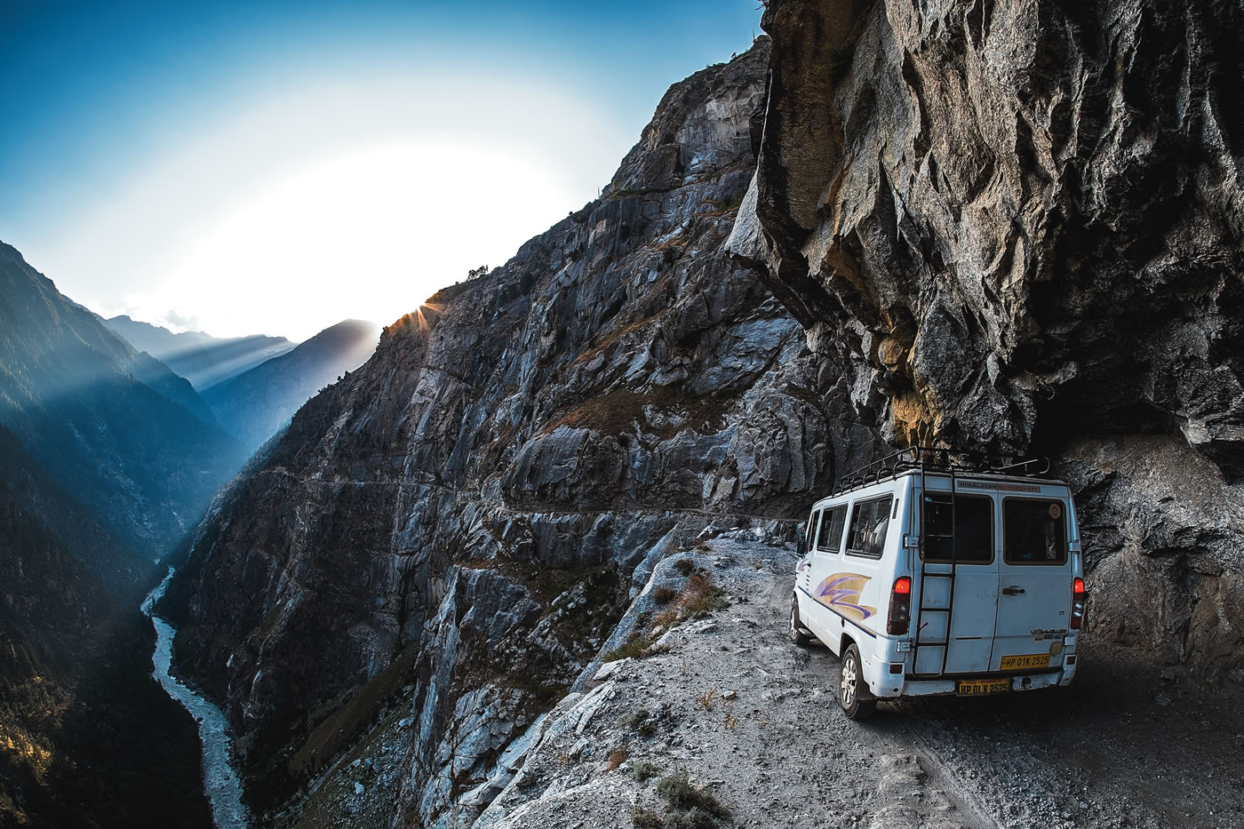The road to the Kishtwar Valley. [Photo] Urban Novak