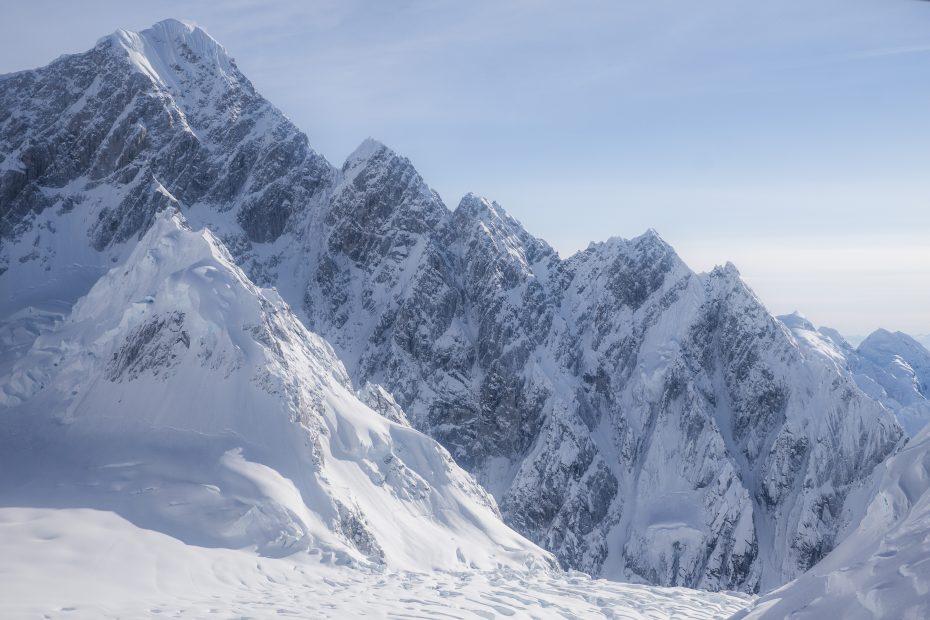Mt. Huntington's South Ridge. [Photo] Clint Helander