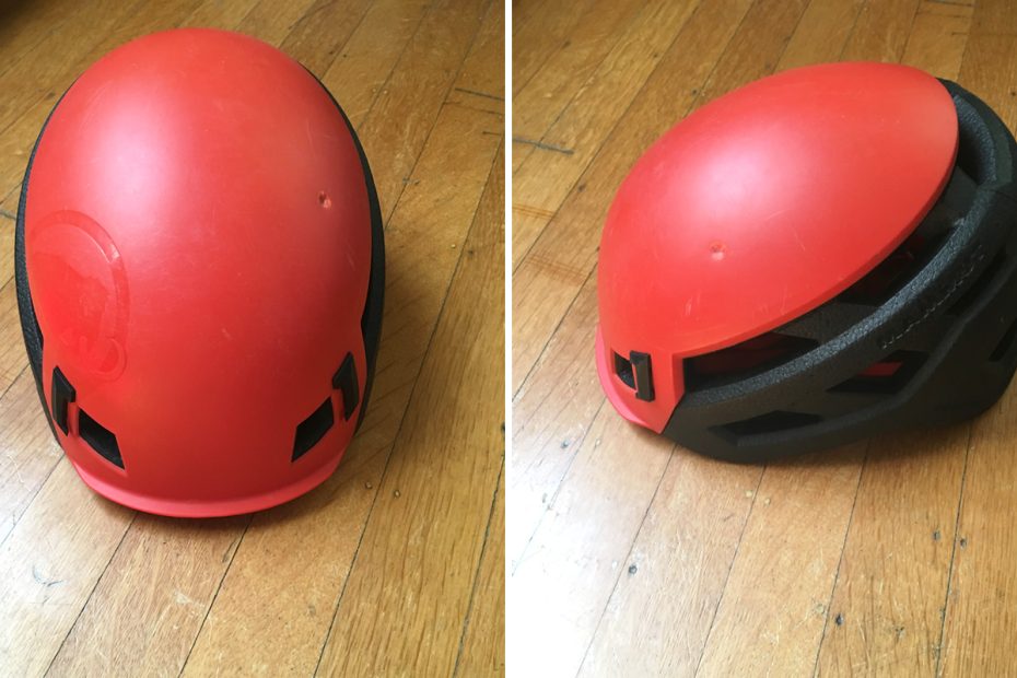 The Mammut Wall Rider Helmet. [Photo] Drew Thayer