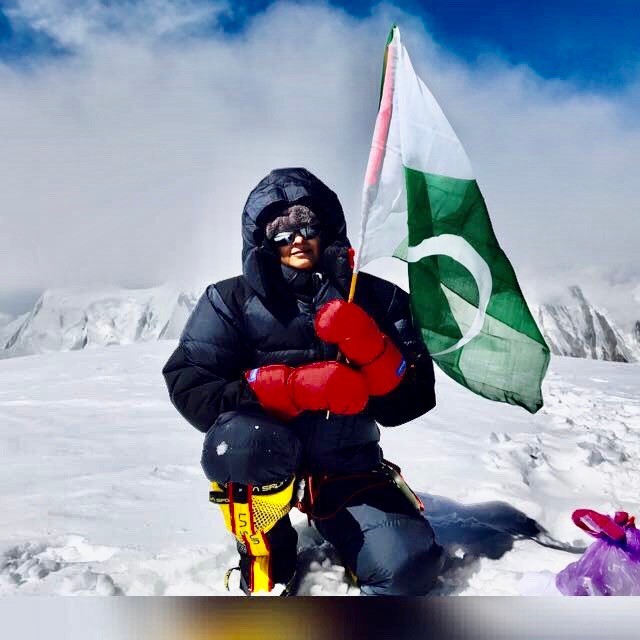 Uzma Yousaf on Spantik in 2017.