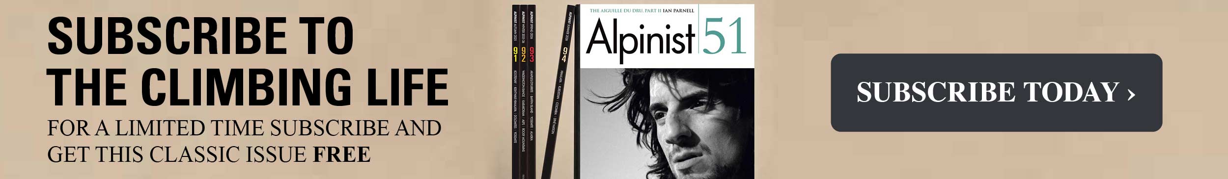 Alpinist - The Climbing Life