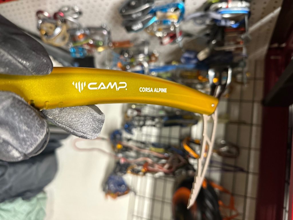 Securely Climbing Snow with C.A.M.P.'s Corsa Alpine Ice Axe - Alpinist